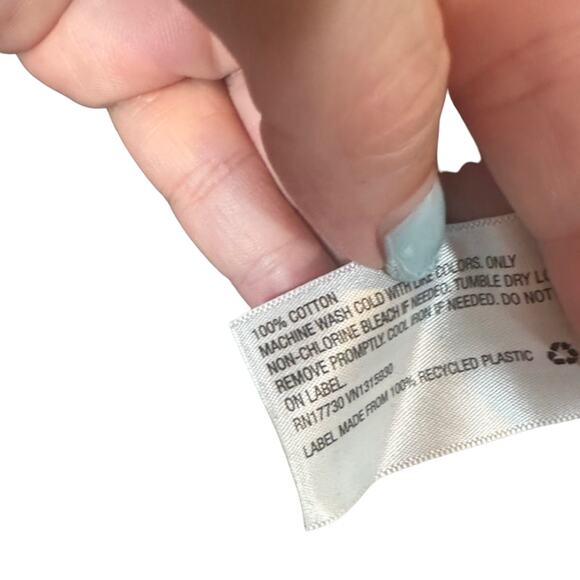 Wild Fable Black Long Sleeve Cotton Pullover Cropped Top Women Sz XS - Picture 6 of 6